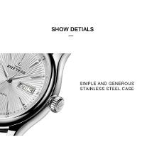 Relógio Masculino Reef Tiger Rga8232-yby à Prova D'água Prata