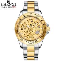 Relógio Masculino Chenxi Cx-8808b à Prova D'água Dourado - 1