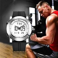 Relógio Masculino Digital Relógio Pulso À Prova D`Agua - 2