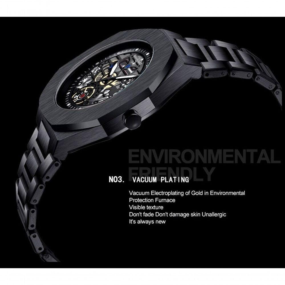 Relógio Masculino Va Va Voom Mk-5016 à Prova D'água Preto - 4