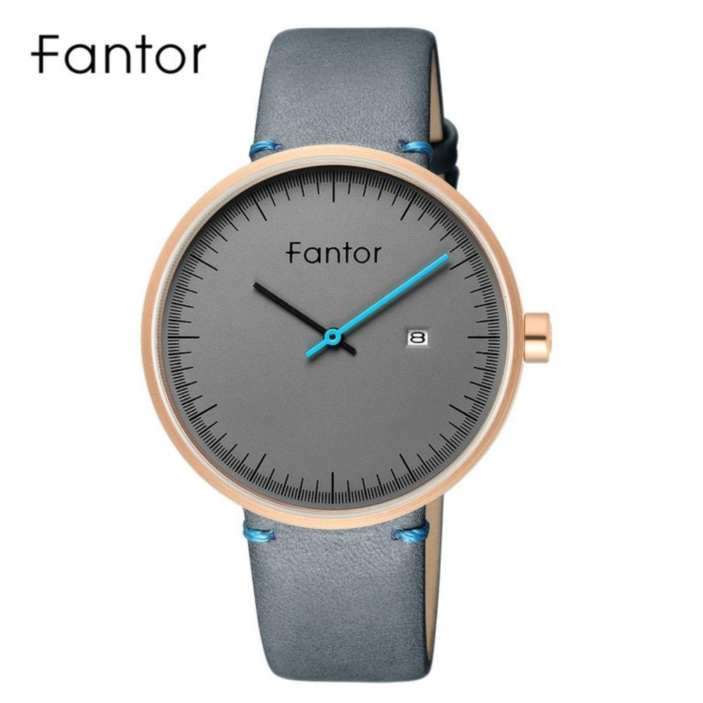Relógio Masculino Fantor Wf1019g à Prova D'água Cinza - 1