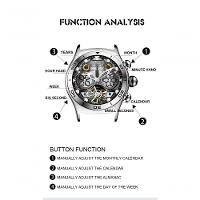 Relógio Masculino Reef Tiger Rga703-yby à Prova D'água Vermelho - 3