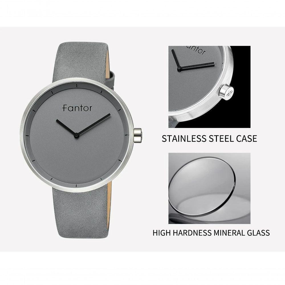 Relógio Masculino Fantor Wf1011g à Prova D'água Cinza - 2