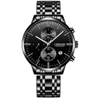 Relógio Masculino Chenxi Cx-971 à Prova D'água Preto - 1