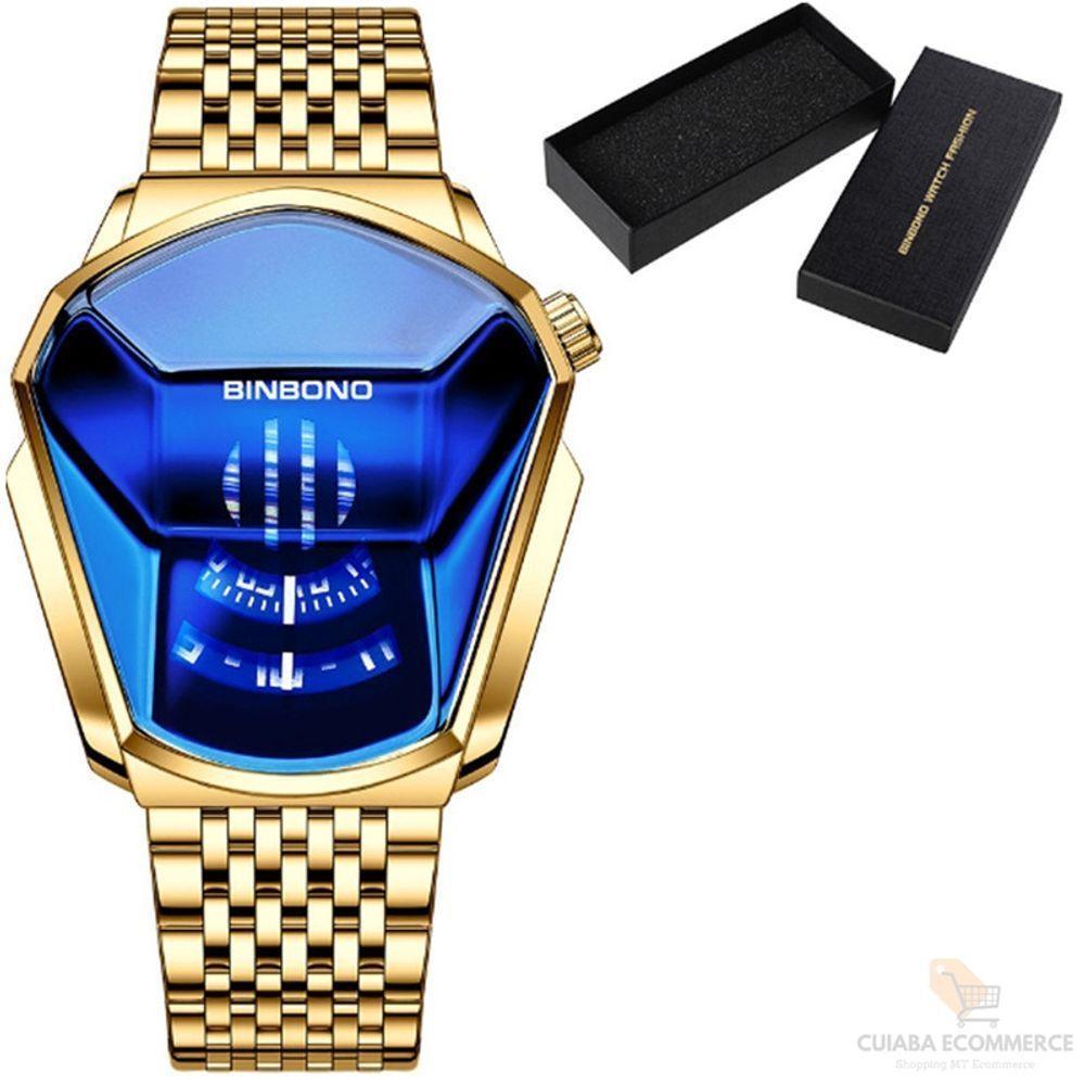 Relogio Luxuoso De Qualidade Otima Estilo Masculino - 2