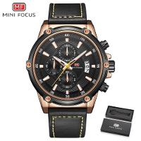 Relógio Masculino Mini Focus Mf0175g à Prova D'água Ouro - 1
