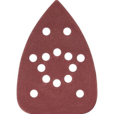 Lixa Delta C/ Costado Pluma 140X140X93Mm G80 10 Pçs Vonder
