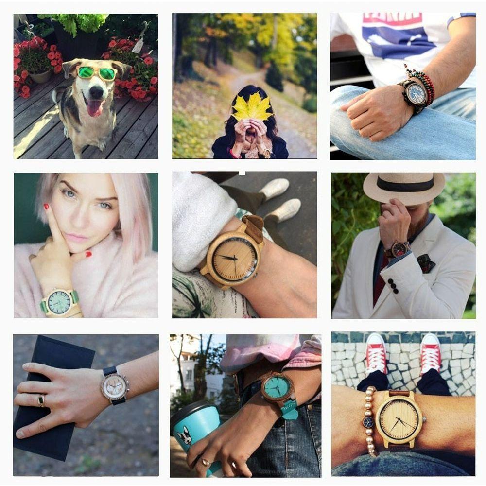 Relógio Masculino Bobo Bird Ws185 à Prova D'água - 3