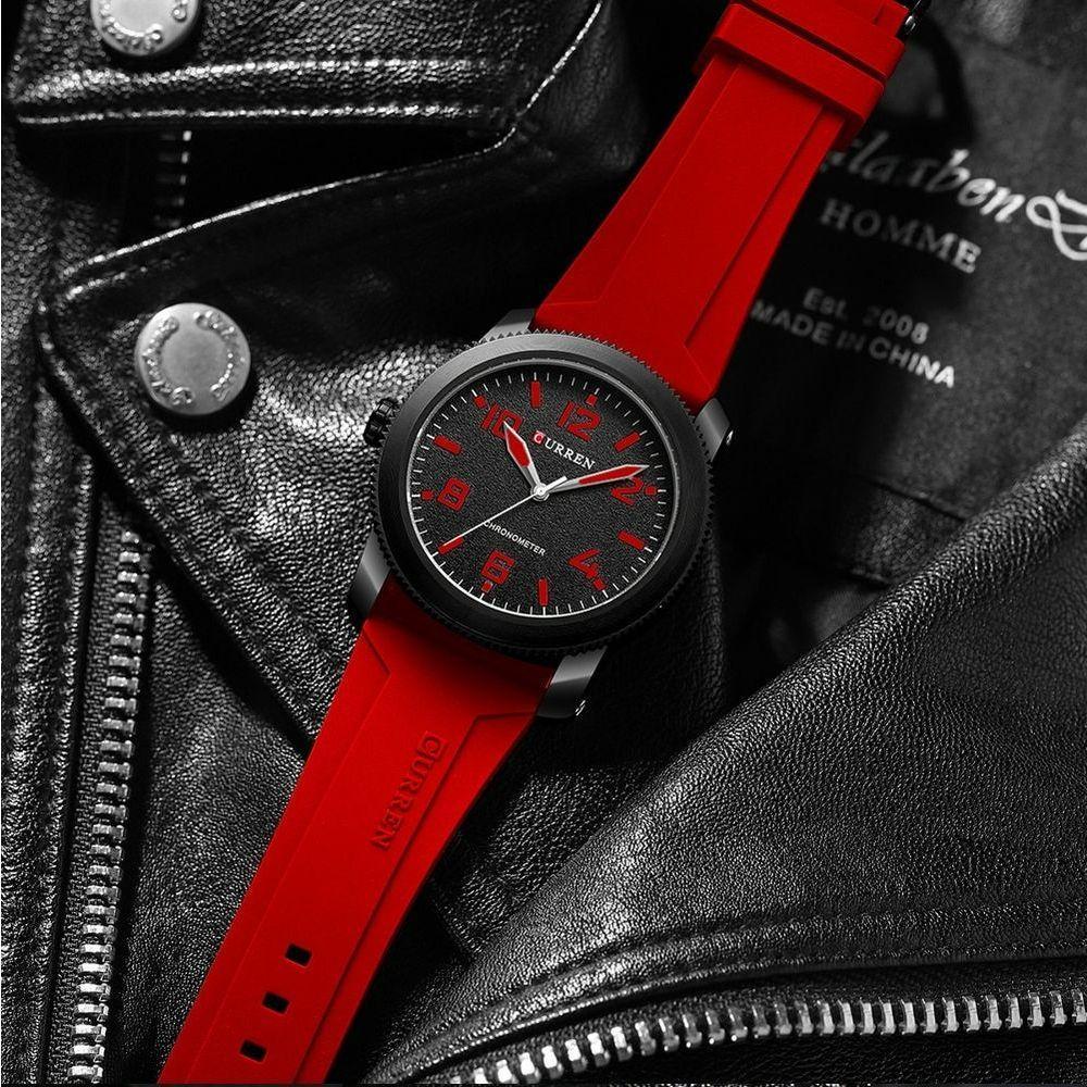 Relógio Masculino Curren 8454 à Prova D'água Branco - 3