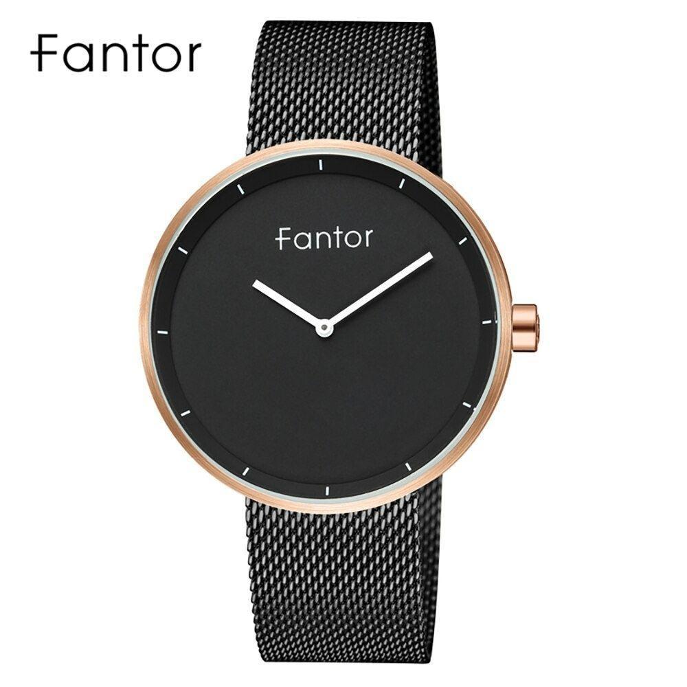 Relógio Masculino Fantor Wf1011g à Prova D'água Cinza Escuro - 1