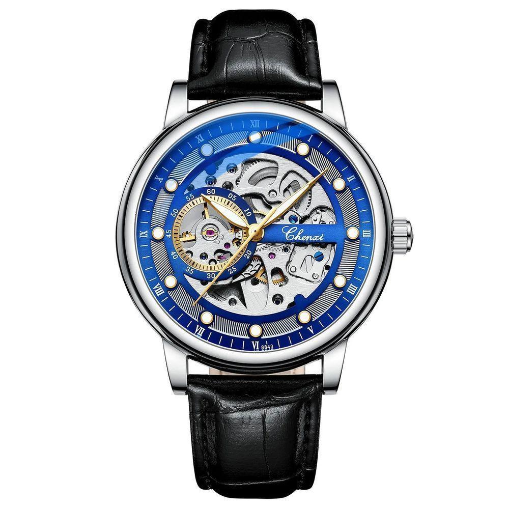 Relógio Masculino Chenxi Cx-8843 à Prova D'água Silver Blue - 1