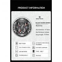 Relógio Masculino Reef Tiger Rga6922-tpbr à Prova D'água Bronze - 3