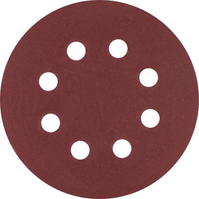 Disco De Lixa C/ Costado Em Pluma 125mm G180 10 Peças Vonder