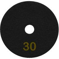 Kit 6 Disco Lixa Polimento úmido Mármore 10 Cm Grão 30 - 3