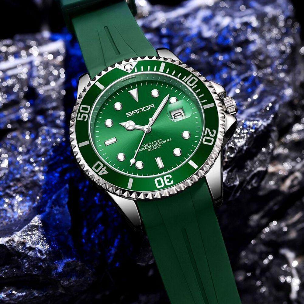 Relogio Masculino Analogico De Quartzo Luminoso A Prova Dágua 7018 - 4