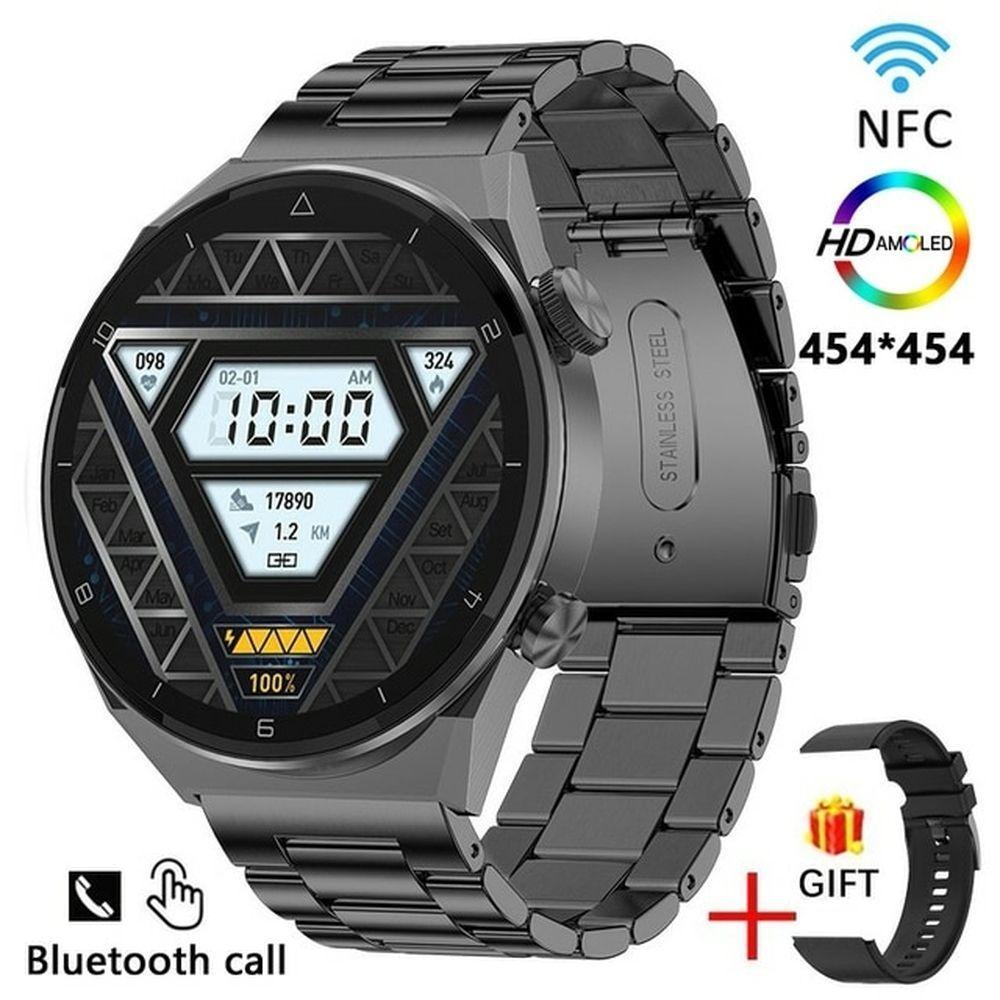 Relógio Smartwatch Foxbox 8910 À Prova D'Água Cinza Chamada Bluetooth - 1