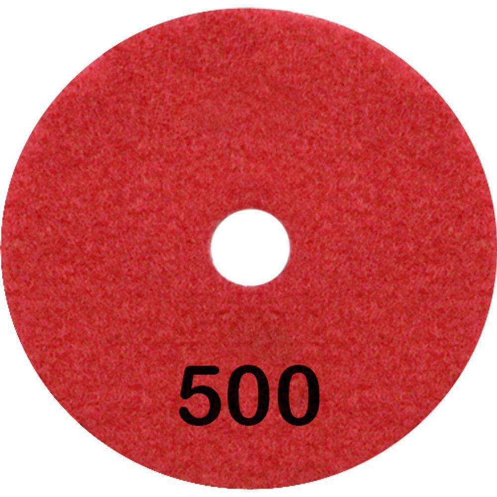 Kit 4 Disco Lixa Polimento úmido Mármore 10 Cm Grão 500 - 3