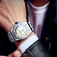 Relógio De Pulso Masculino Quartzo Analogico Prova D'Água