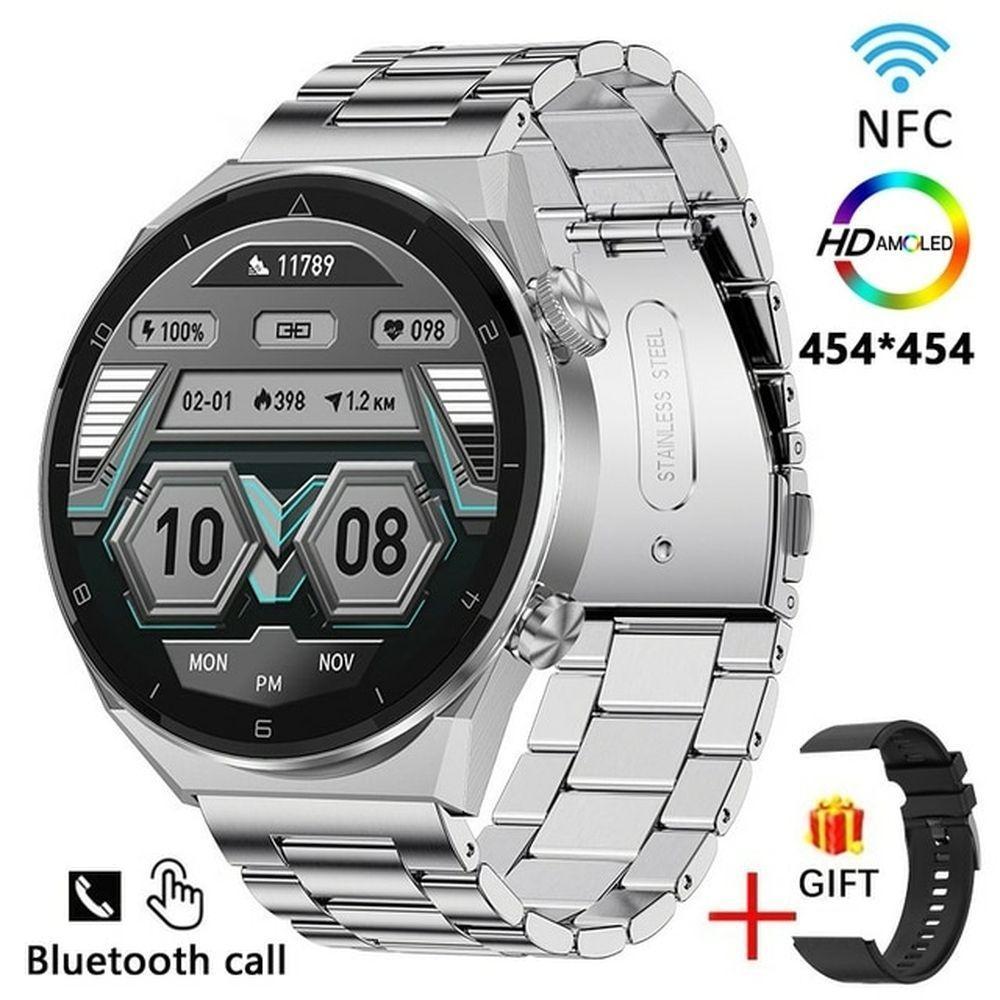 Relógio Smartwatch Foxbox 8910 À Prova D'Água Prata Chamada Bluetooth - 1