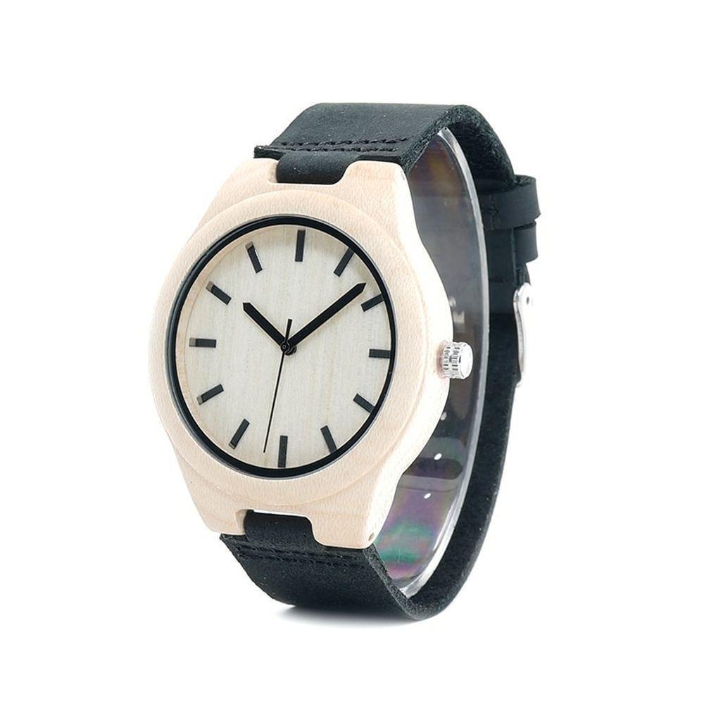 Relógio De Madeira Bobo Bird Wf21 À Prova D'Água - 1