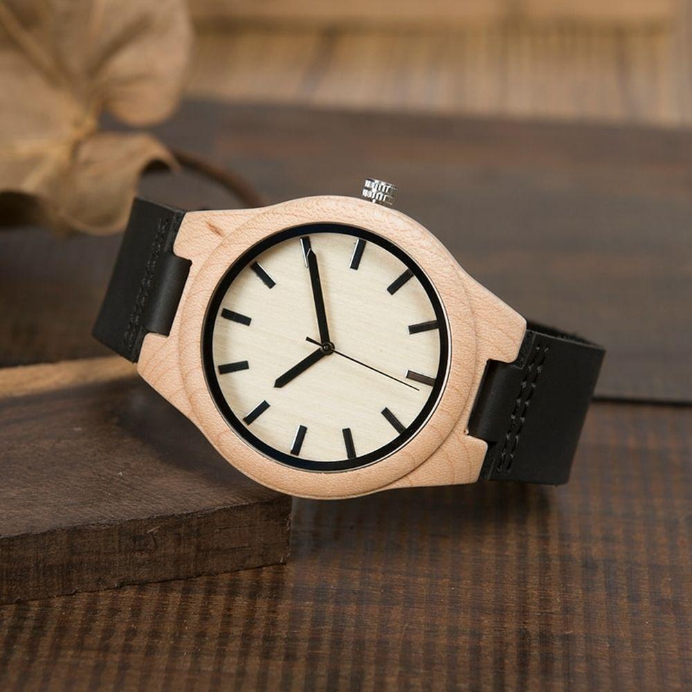 Relógio De Madeira Bobo Bird Wf21 À Prova D'Água - 9