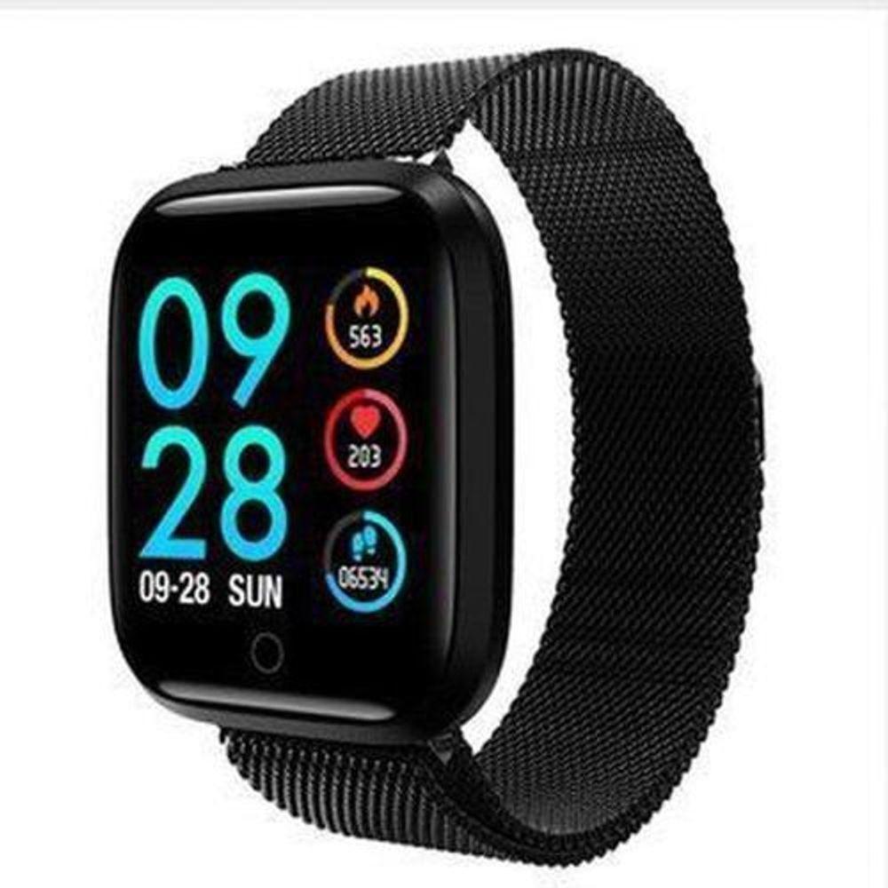 Relógio Smart Watch Oled Pro/P70 Com Duas Pulseiras Preto - 1