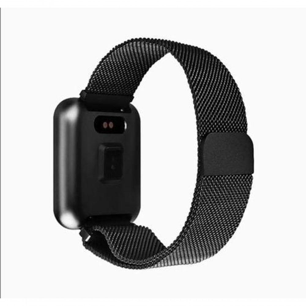 Relógio Smart Watch Oled Pro/P70 Com Duas Pulseiras Preto - 3