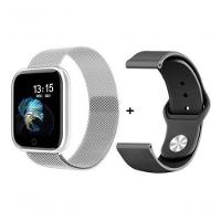 Relógio Smart Watch Oled Pro/P70 Com Duas Pulseiras Preto - 2