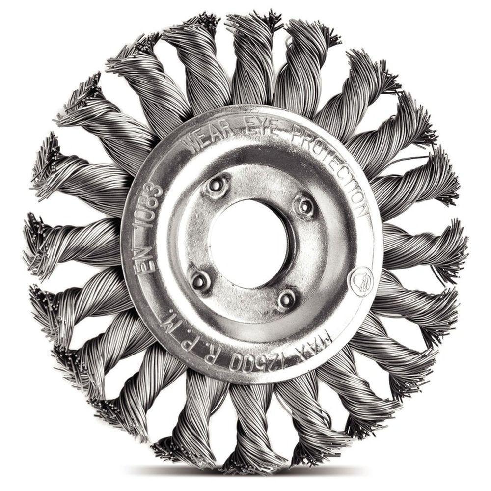 Escova Circular Arame Entrançado 6''x1/2'' Tramontina Pro Tramontina - 1