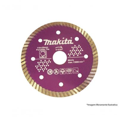 Disco Diamantado Corte A Seco 110 Mm Para Porcelanato