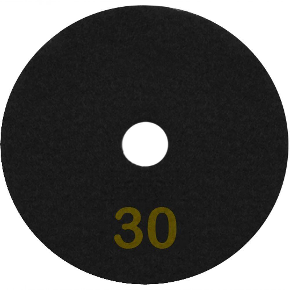 Kit 2 Disco Lixa Polimento úmido Mármore 10 Cm Grão 30 - 3