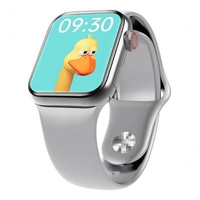 Relogio Inteligente Iwo Hw12 Bluetooth Prata Cinza Smart