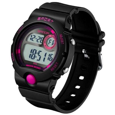 Relógio Digital Feminino Casual Esportivo A Prova D`Água
