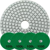 Kit 4 Disco Lixa Polimento úmido Mármore 10 Cm Grão 1000 - 1