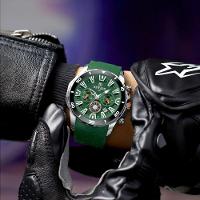 Relógio Pulso Design Luminoso Conógrafo A Prova D´Agua