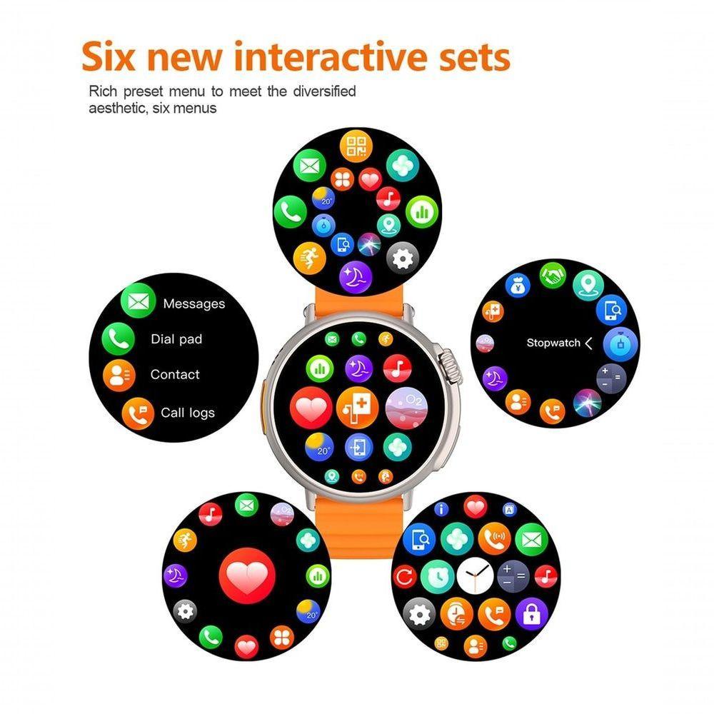 Relógio Smartwatch Foxbox 8762Dt À Prova D'Água Cinza Tela Hd Amoled - 3