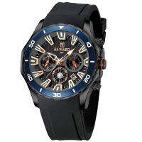 Relógio Pulso Design Luminoso Conógrafo A Prova D´Agua - 1