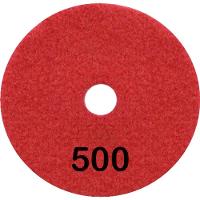 Kit 4 Disco Lixa Polimento A Seco Mármore 10 Cm Grão 500 - 2