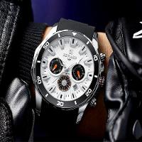 Relógio Pulso Design Luminoso Conógrafo A Prova D´Agua - 2