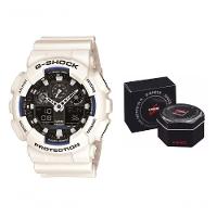Relógio Casio G-shock Ga-100b-7adr Branco - 2