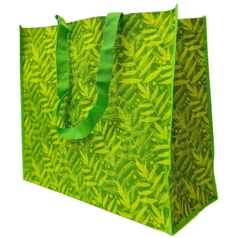 Ecobag Bolsa Ecológica Sacola de Ombro Reutilizável Dobrável - 5