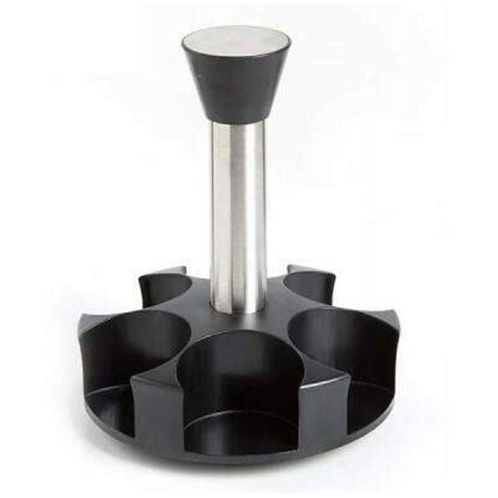 Porta Condimentos Temperos 6 Peças Cozinha Suporte - 4