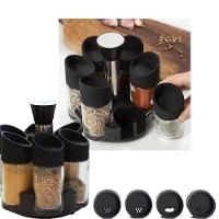 Porta Condimentos Temperos 6 Peças Cozinha Suporte - 1