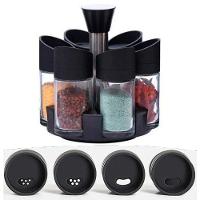 Porta Condimentos Temperos 6 Peças Cozinha Suporte - 10