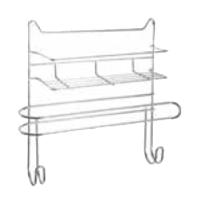 Suporte Para Condimentos E Papel Toalha De Parede 7X30Cm - 1