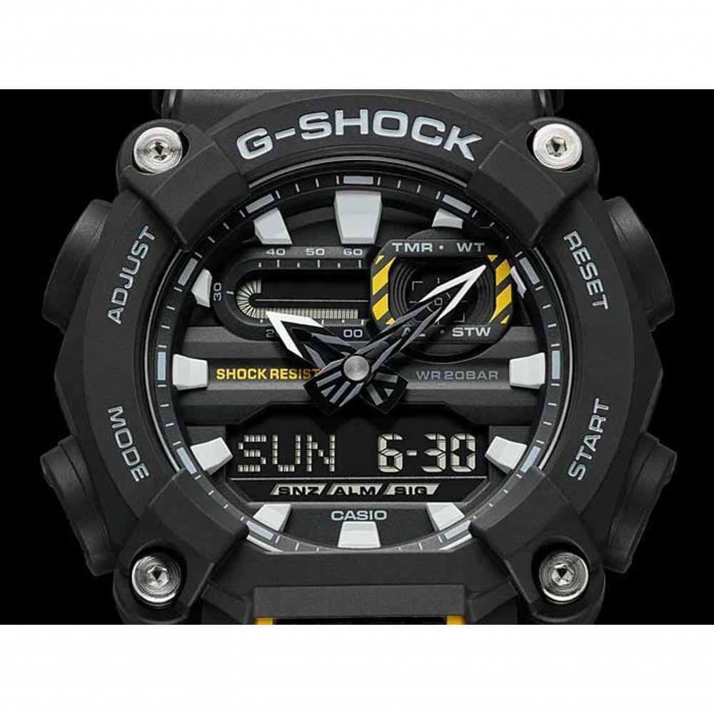 Relógio Casio G-shock Ga-900a-1adr Heavy Dut Decagonal - 2