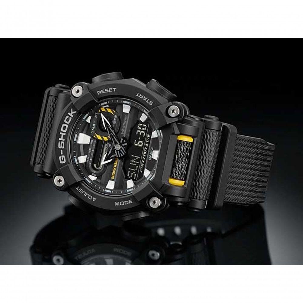 Relógio Casio G-shock Ga-900a-1adr Heavy Dut Decagonal - 3