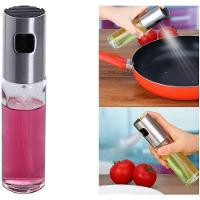 Kit 2 Spray Pulverizador Galheteiro Vinagre Azeite Prata (Kit2) - 2