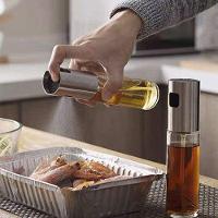 Kit 2 Spray Pulverizador Galheteiro Vinagre Azeite Prata (Kit2) - 9