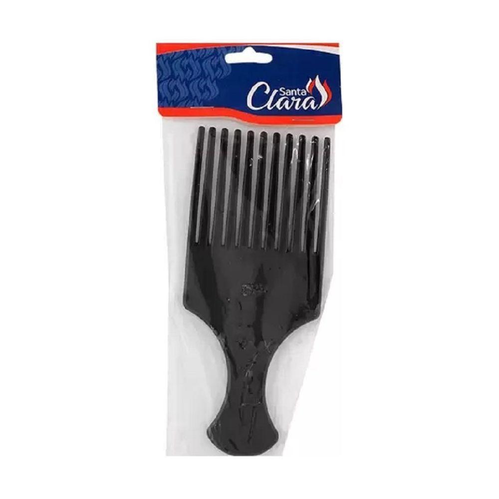 Pente Plastico Afro Com Dentes Largos - 2